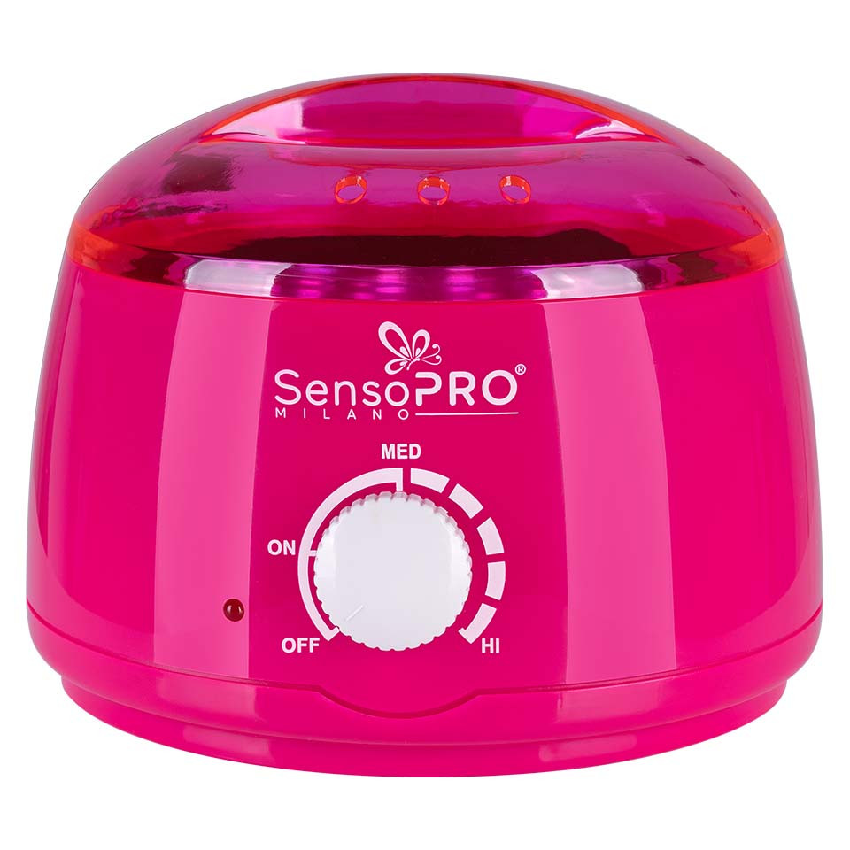Incalzitor Ceara Profesional PRO WAX 150 SensoPRO, roz, 500ml kitunghii.ro Epilare