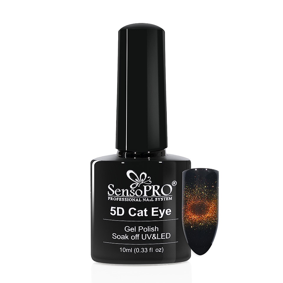 Oja Semipermanenta Cat Eye Gel 5D SensoPRO 10ml, #17 Cosmos kitunghii.ro imagine