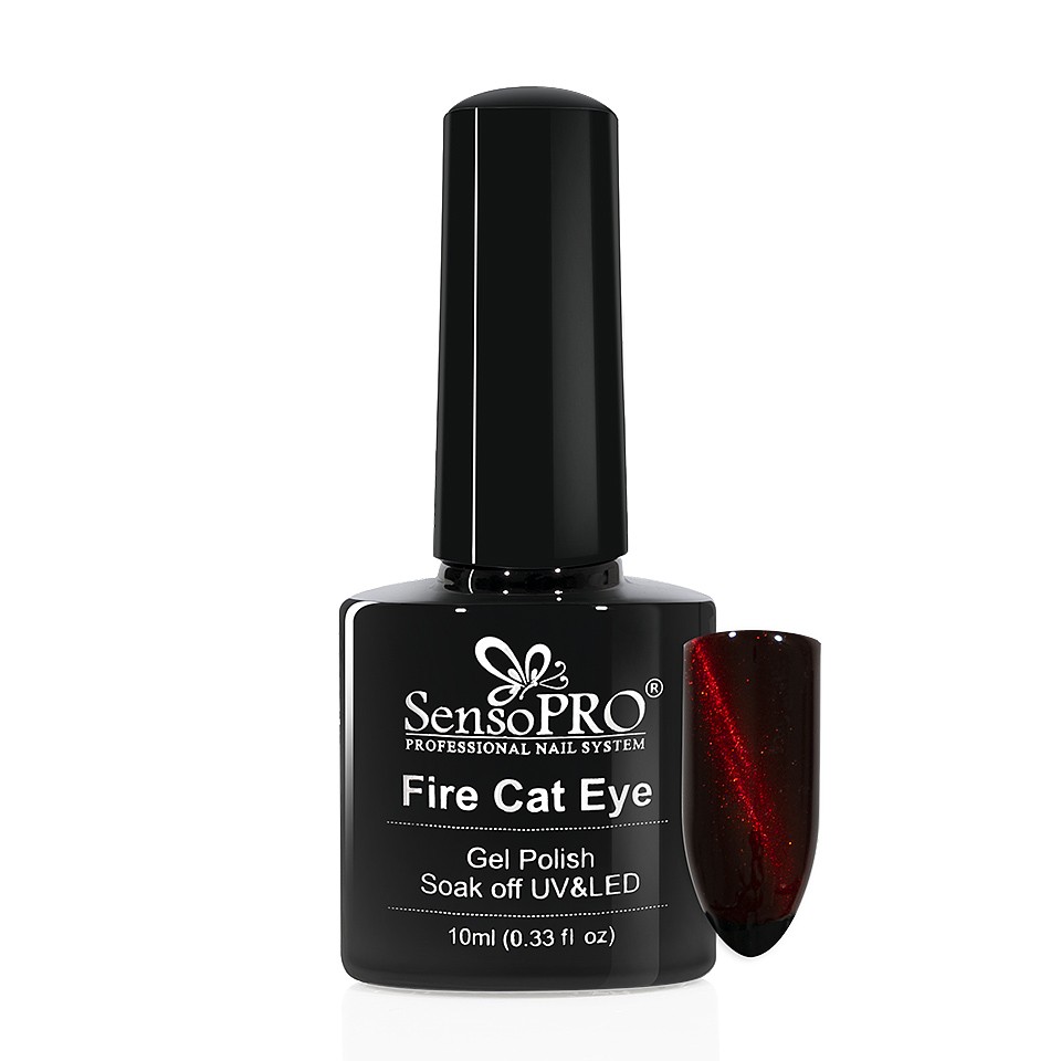 Oja Semipermanenta Fire Cat Eye SensoPRO 10 ml #15 kitunghii imagine noua