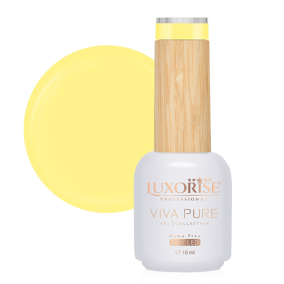 Oja Semipermanenta Hema Free Viva Pure LUXORISE - Sunny Smile 10ml