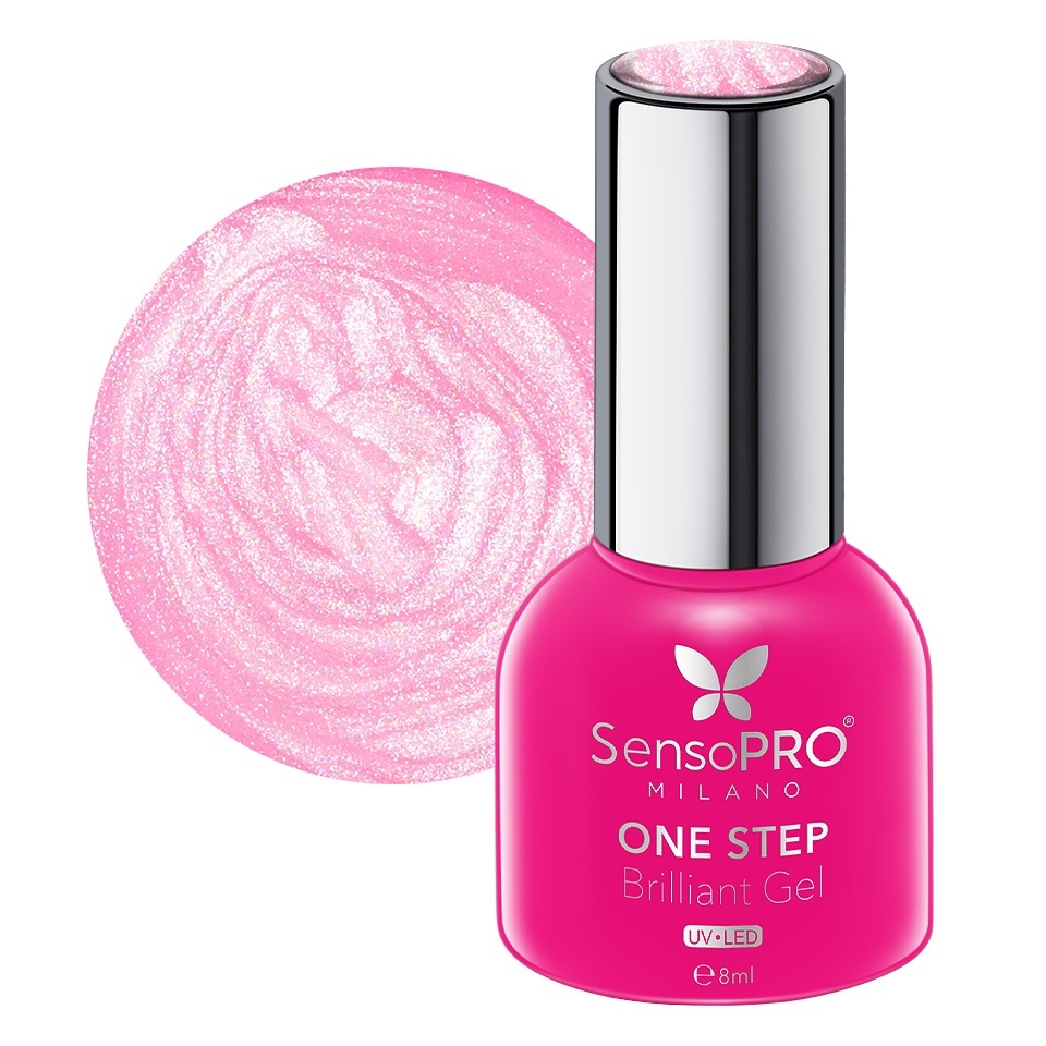Oja Semipermanenta One Step Brilliant Gel SensoPRO Milano 8ml, Fairy Tale #72 – Oja One Step SensoPRO 8ml SensoPRO Milano