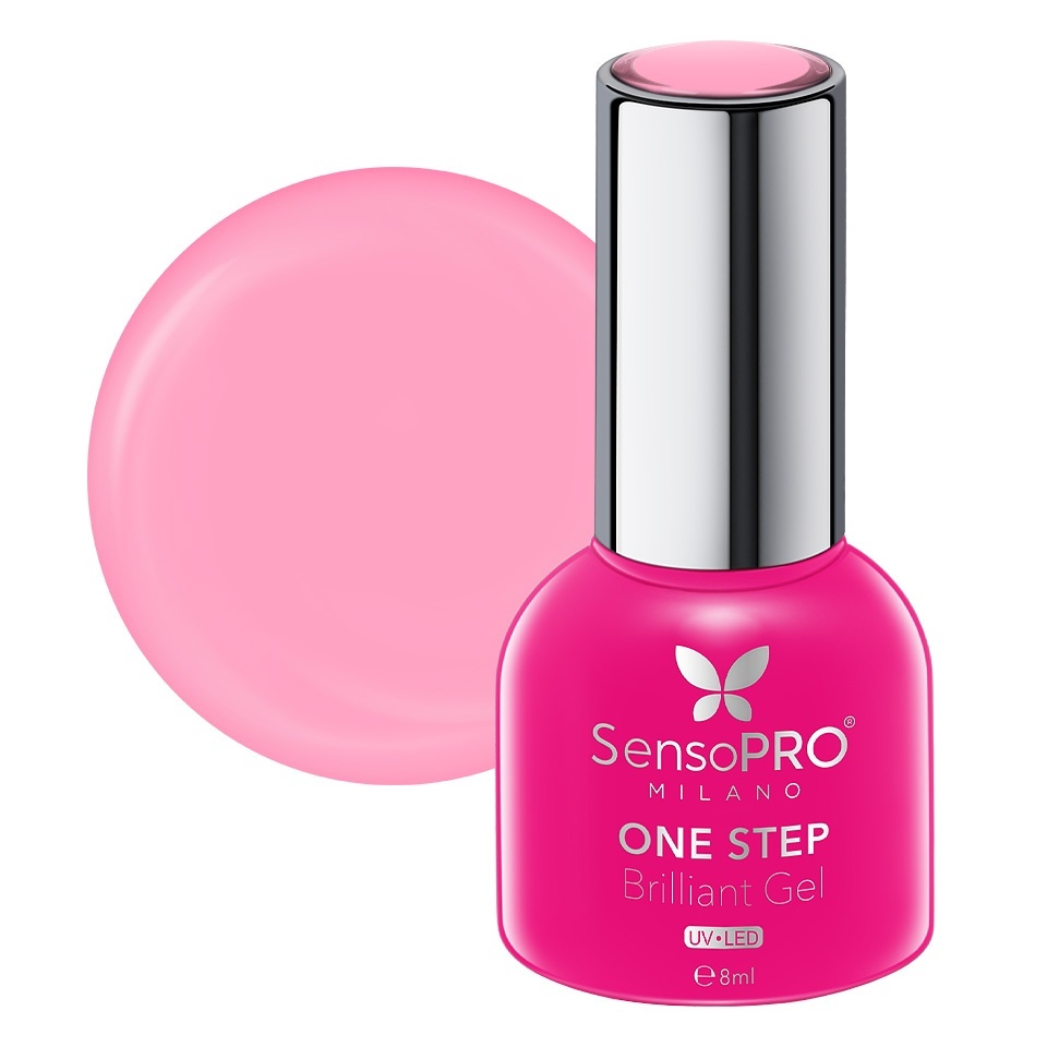 Oja Semipermanenta One Step Brilliant Gel SensoPRO Milano 8ml, Grace Wings #102