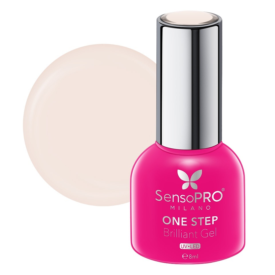 Oja Semipermanenta One Step Brilliant Gel SensoPRO Milano 8ml, Love Effect #30
