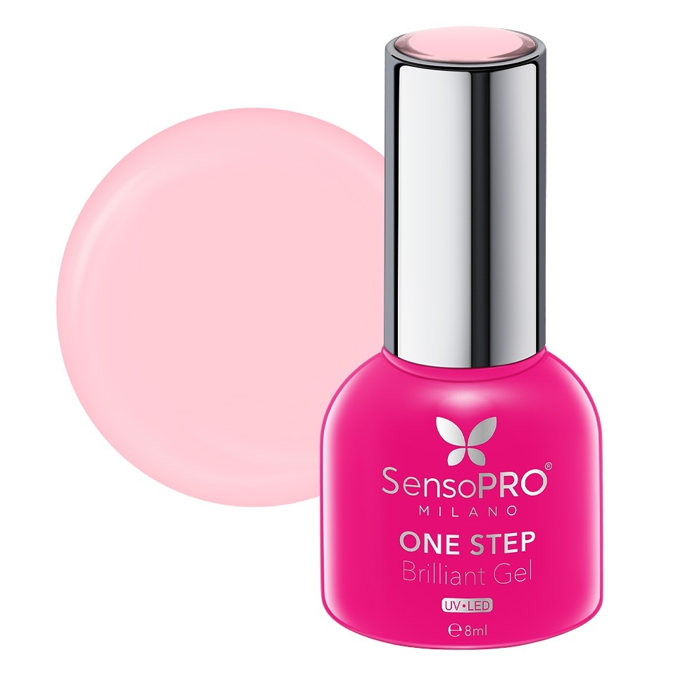 Oja Semipermanenta One Step Brilliant Gel SensoPRO Milano 8ml, Rose Empire #32