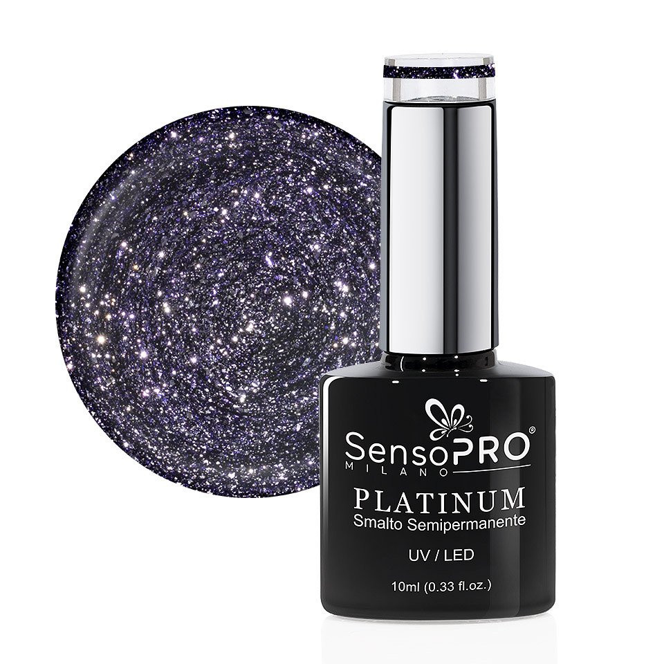 Oja Semipermanenta Platinum SensoPRO Milano 10ml, Mystified Purple #31 10ml imagine noua