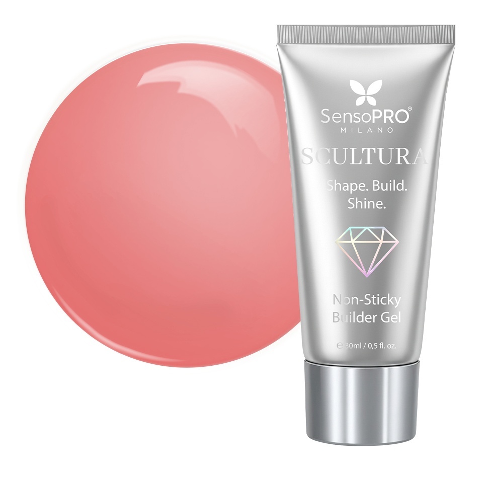 Polygel SCULTURA Non Sticky SensoPRO Milano - Burnt Rose, 30ml