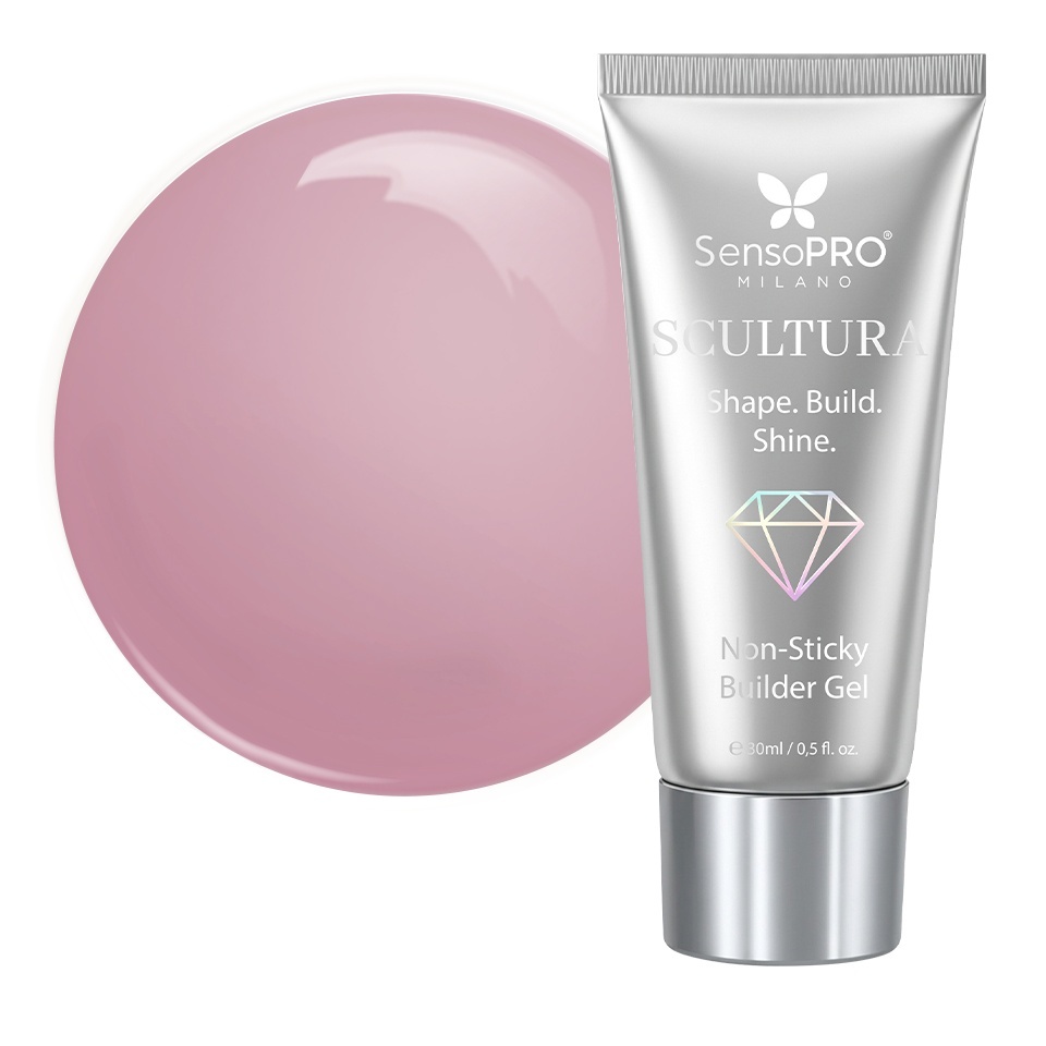 Polygel SCULTURA Non Sticky SensoPRO Milano - Nude Obsession, 30ml