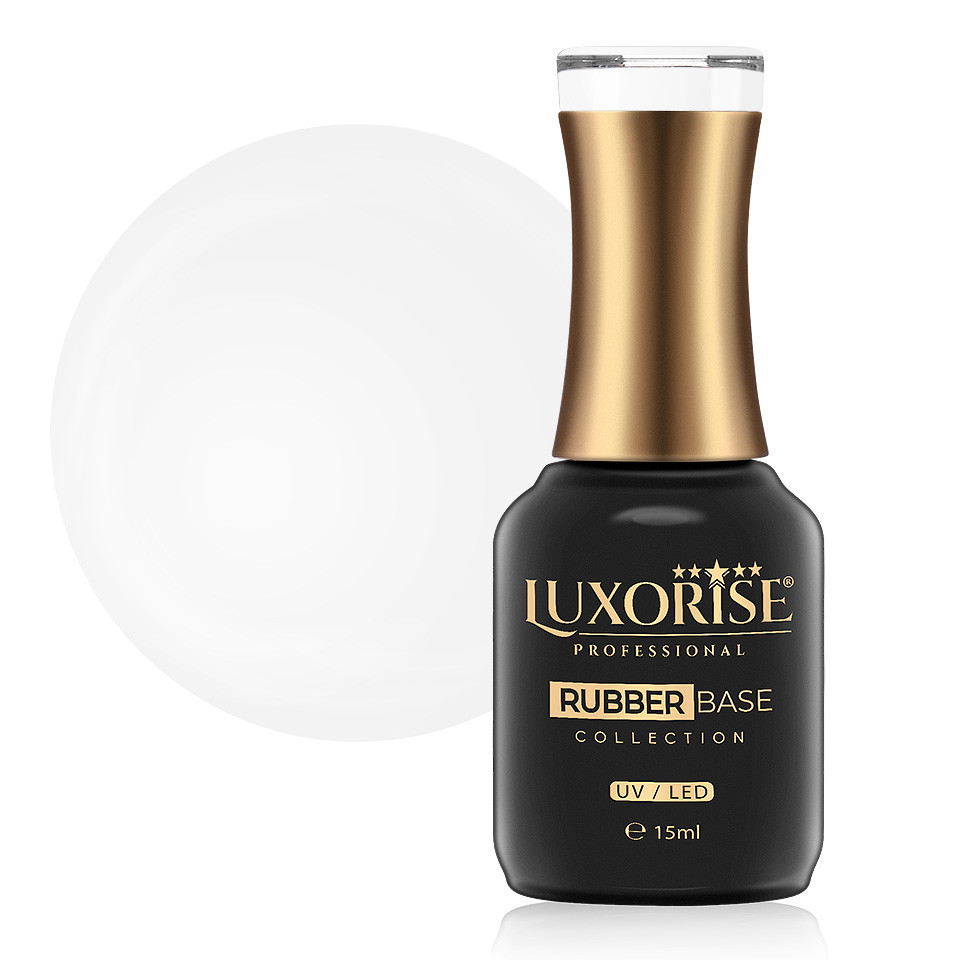 Rubber Base LUXORISE Crystal Collection – French Bliss 15ml kitunghii.ro imagine noua 2022