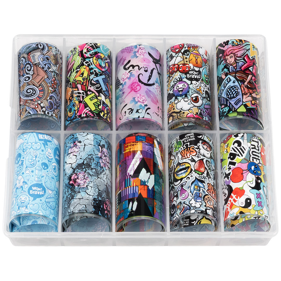 Set Folii Transfer LUXORISE #43 Cartoon Fantasy, 10 buc Pret la Reducere -43 poza noua reduceri 2022