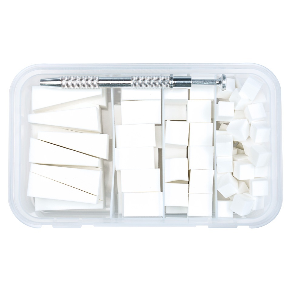 Set instrument & buretei nail art Ombre Box LUXORISE
