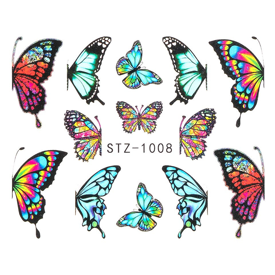 Tatuaj Unghii LUXORISE Butterfly Spell, STZ-1008 kitunghii.ro imagine noua