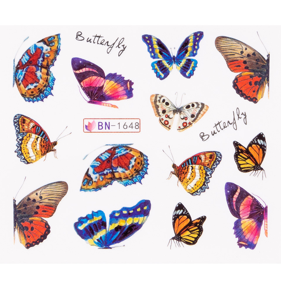 Tatuaj Unghii LUXORISE Butterfly Wonder, BN-1648 kitunghii.ro