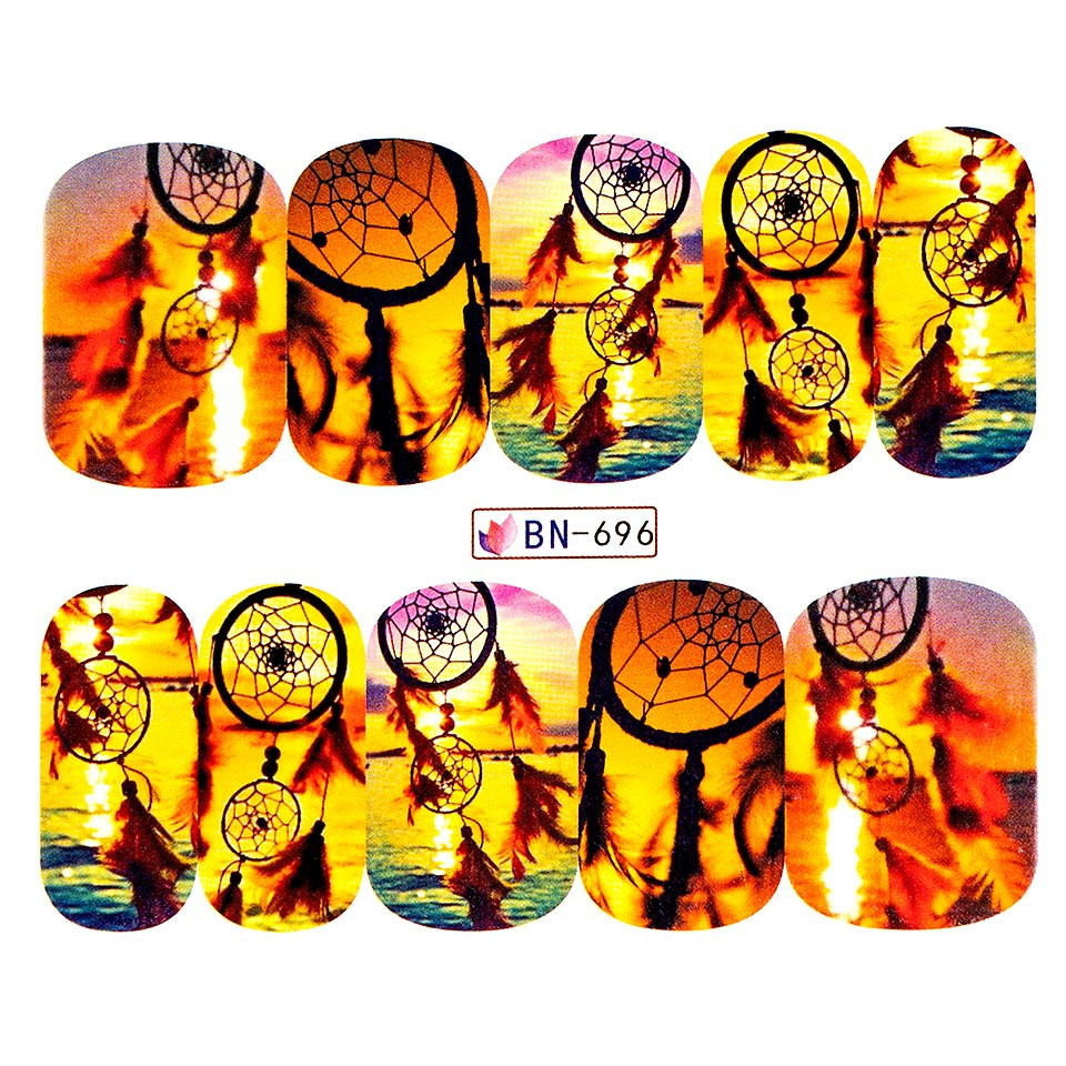 Tatuaj unghii luxorise dreamcatcher sun, bn-696