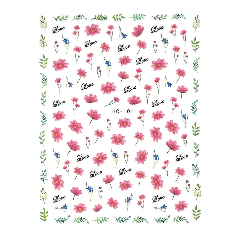 Abtibild Unghii SensoPRO Milano Zen Flower, model HC-101 Abtibild imagine noua