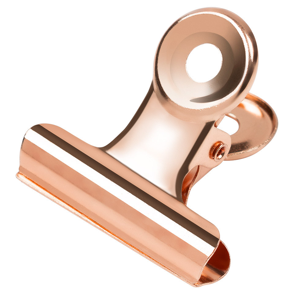 Clips unghii metalic pentru curba C LUXORISE Rose Gold 30mm kitunghii.ro imagine noua 2022
