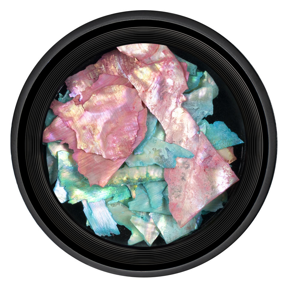 Decor Unghii tip Scoica Pisata LUXORISE – Multicolor Art