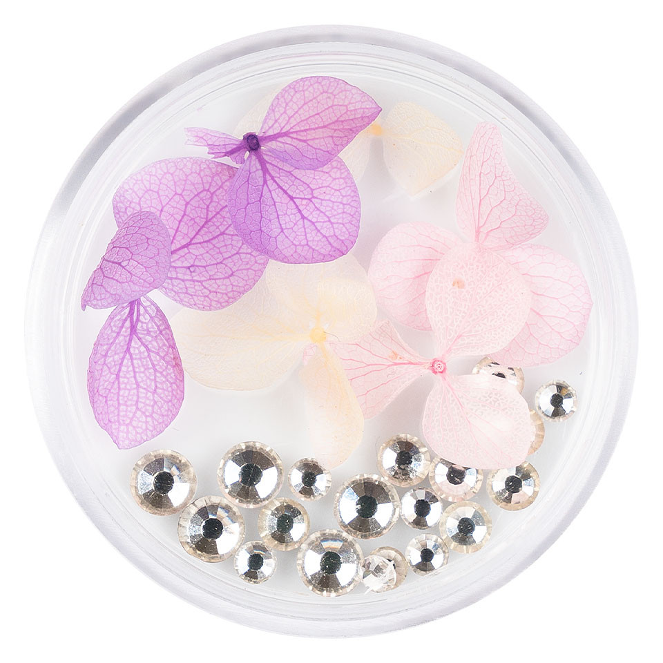 Flori Uscate Unghii LUXORISE cu cristale – Floral Fairytale #08 kitunghii.ro imagine pret reduceri