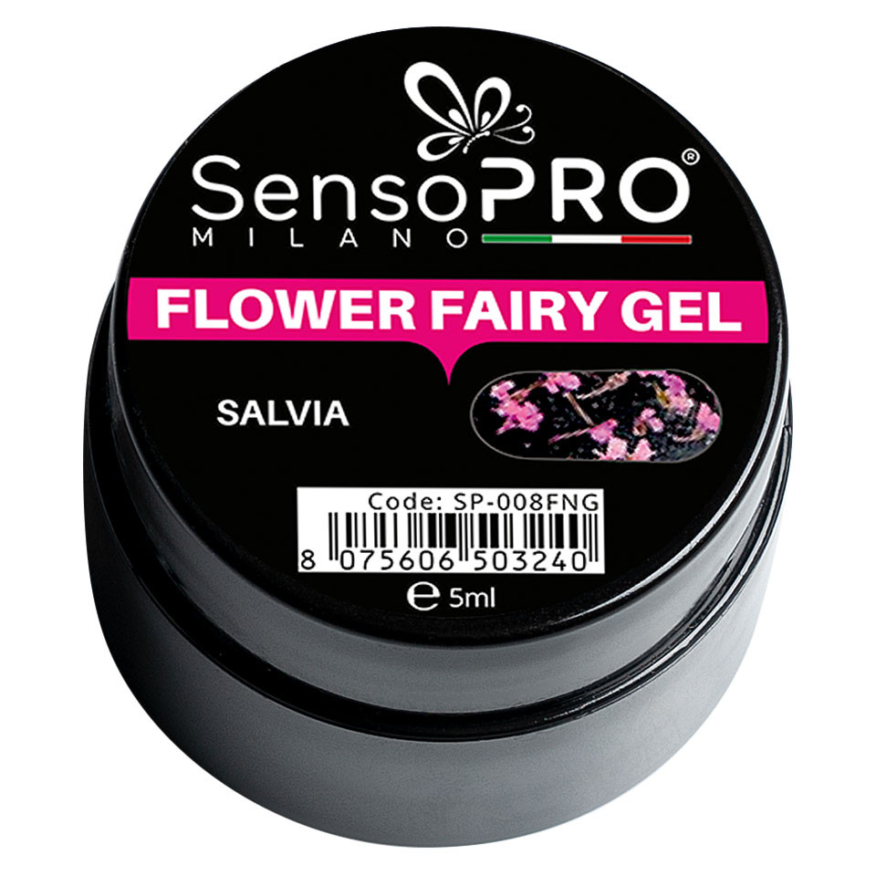Flower Fairy Gel UV SensoPRO Milano - Salvia, 5ml