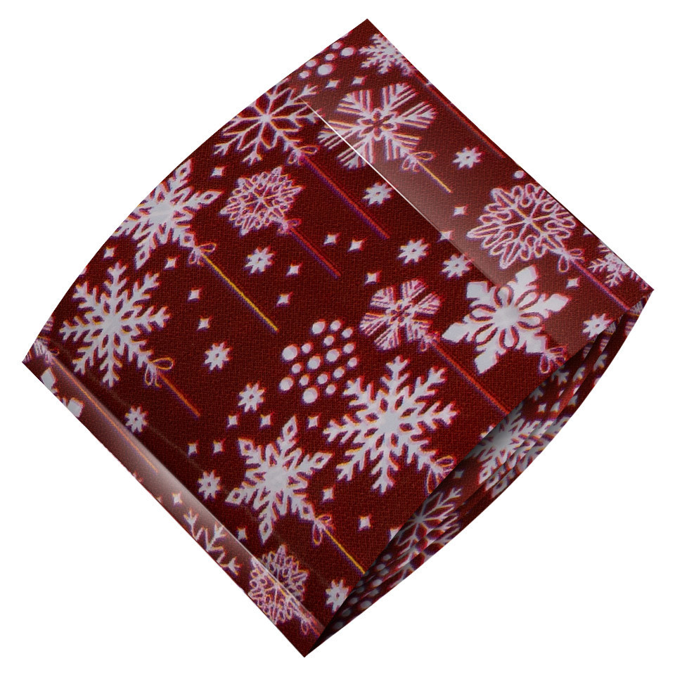 Folie de transfer unghii luxorise, christmas snow
