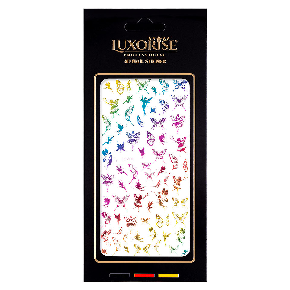 Folie Sticker Unghii Butterfly DP2016 – LUXORISE kitunghii.ro imagine pret reduceri