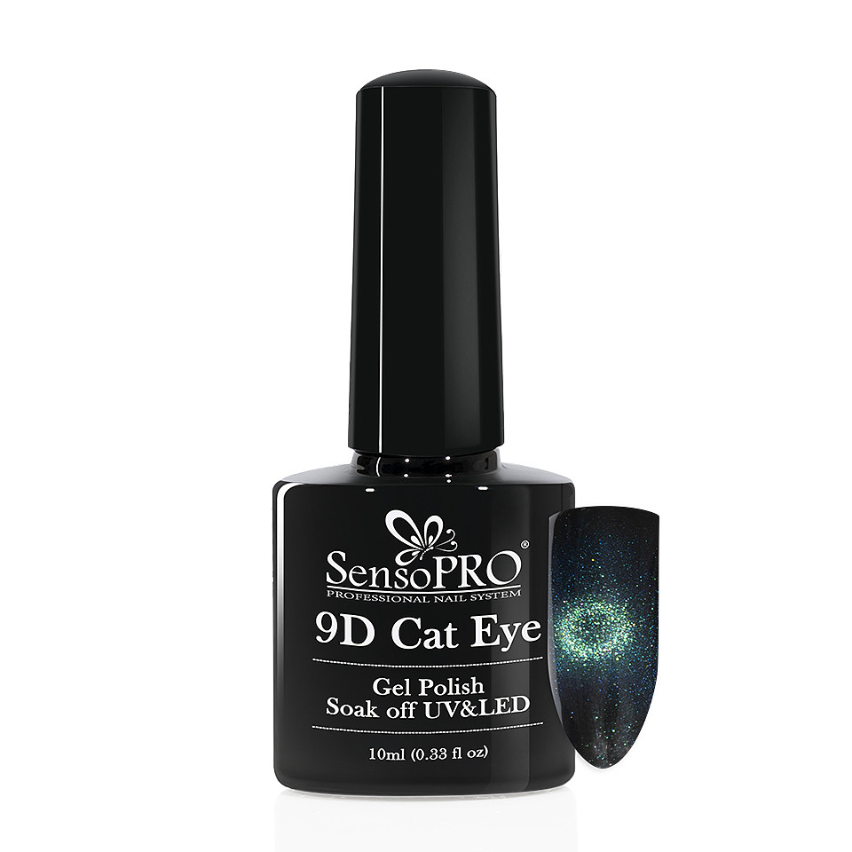 Oja Semipermanenta 9D Cat Eye #19 Auriga – SensoPRO 10 ml kitunghii.ro imagine