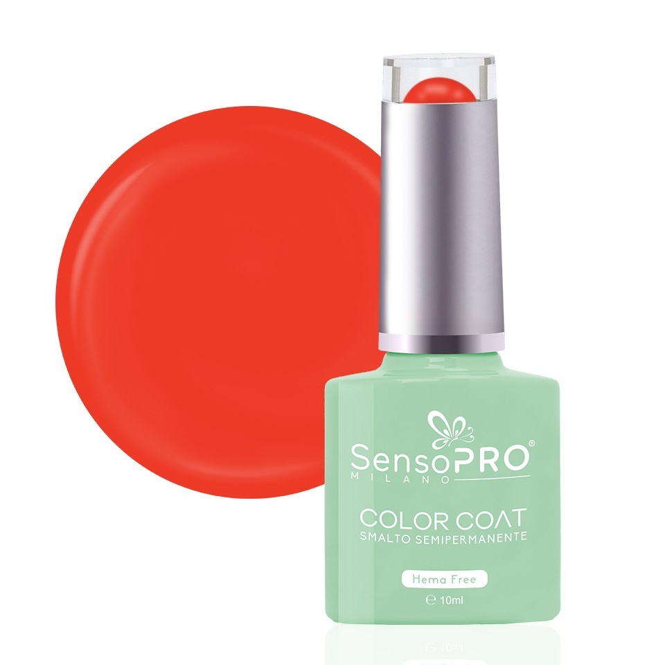 Oja Semipermanenta Hema Free SensoPRO Milano - #17 Peach Sorbet, 10ml