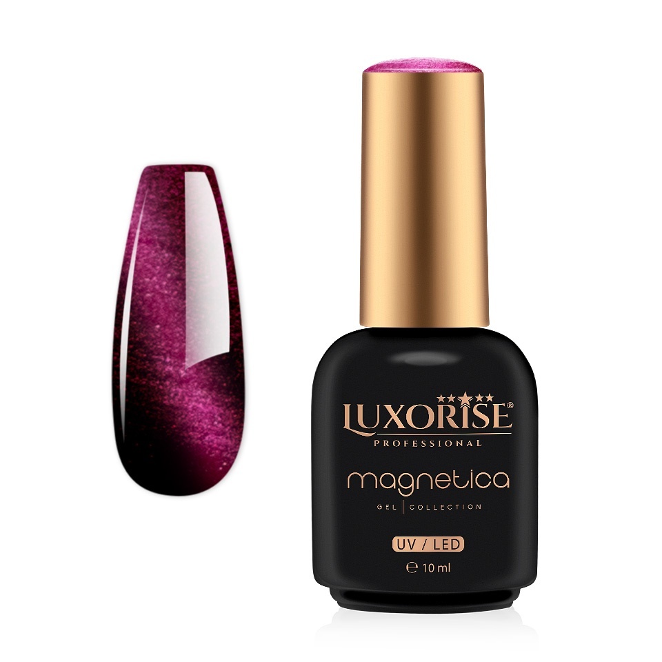 Oja Semipermanenta LUXORISE MAGNETICA - Magnetic Pink, Raspberry Chic 10ml – Oja Magnetica LUXORISE LUXORISE Roz