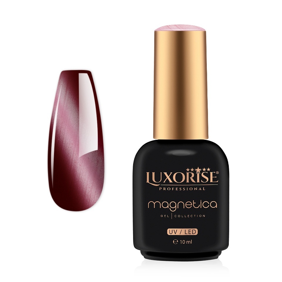 Oja Semipermanenta LUXORISE MAGNETICA - Magnetic Pink, Satin Attraction 10ml – Oja Magnetica LUXORISE LUXORISE Roz