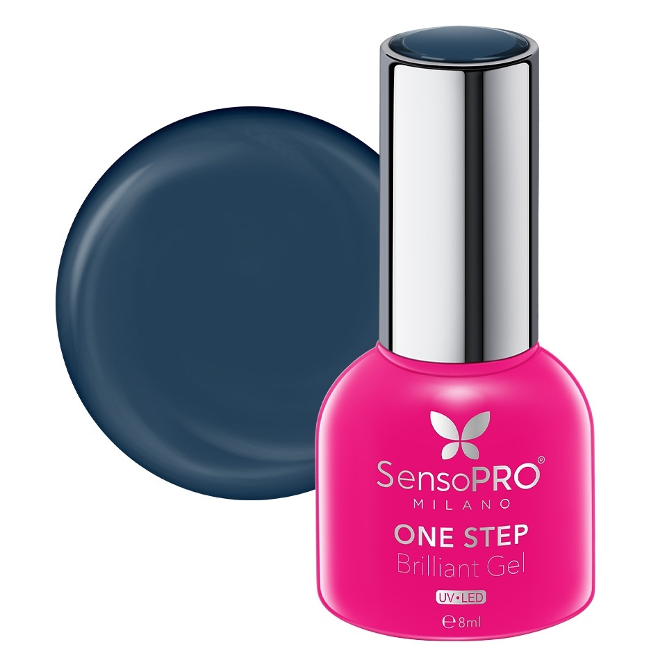 Oja Semipermanenta One Step Brilliant Gel SensoPRO Milano 8ml, Blueberry Macarons #58 – Oja One Step SensoPRO 8ml SensoPRO Milano