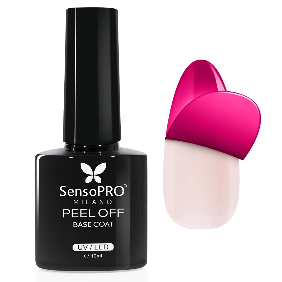 Peel OFF Base Coat SensoPRO Milano, 10ml – Base Coat & Top Coat SensoPRO Milano