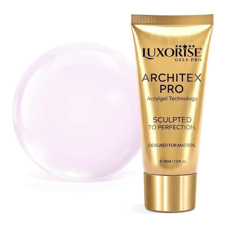 Polygel LUXORISE ARCHITEX PRO - Rare Sensations Collection, Pearl Skin, 30ml