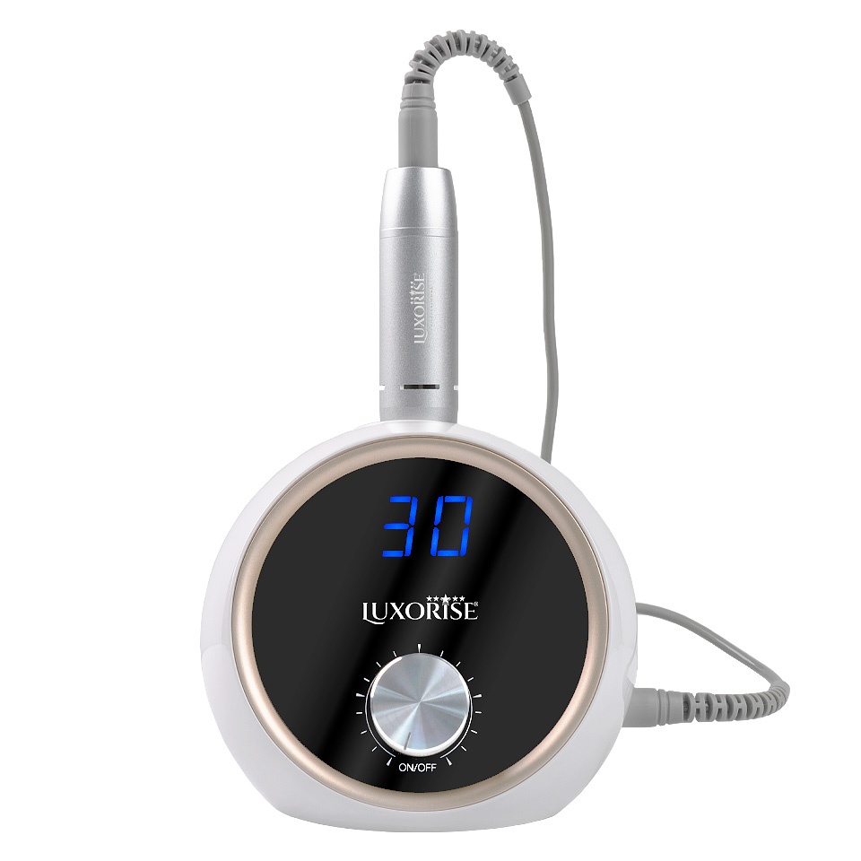 Freza Unghii GlamPrecision PRO 30.000 RPM - LUXORISE, White