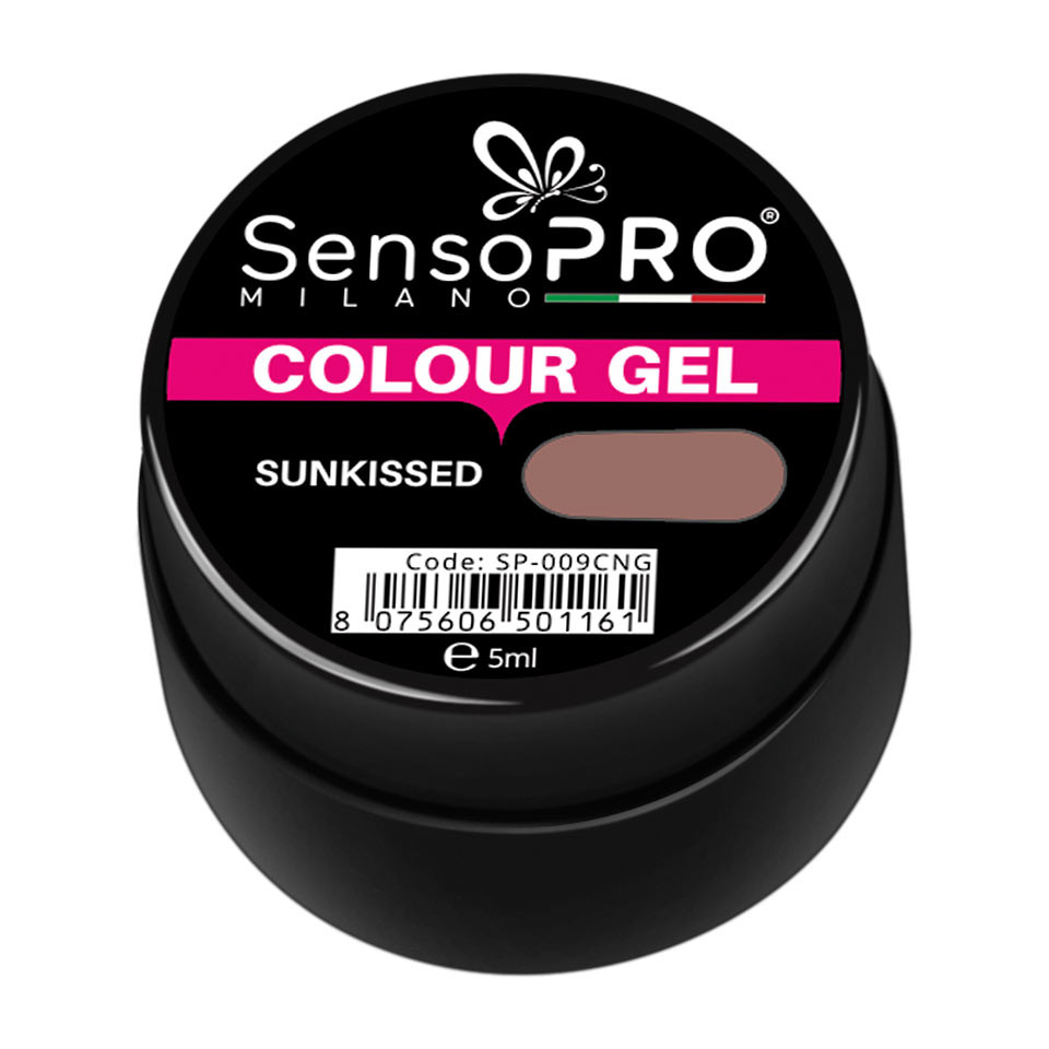 Gel UV Colorat Sunkissed 5ml, SensoPRO Milano