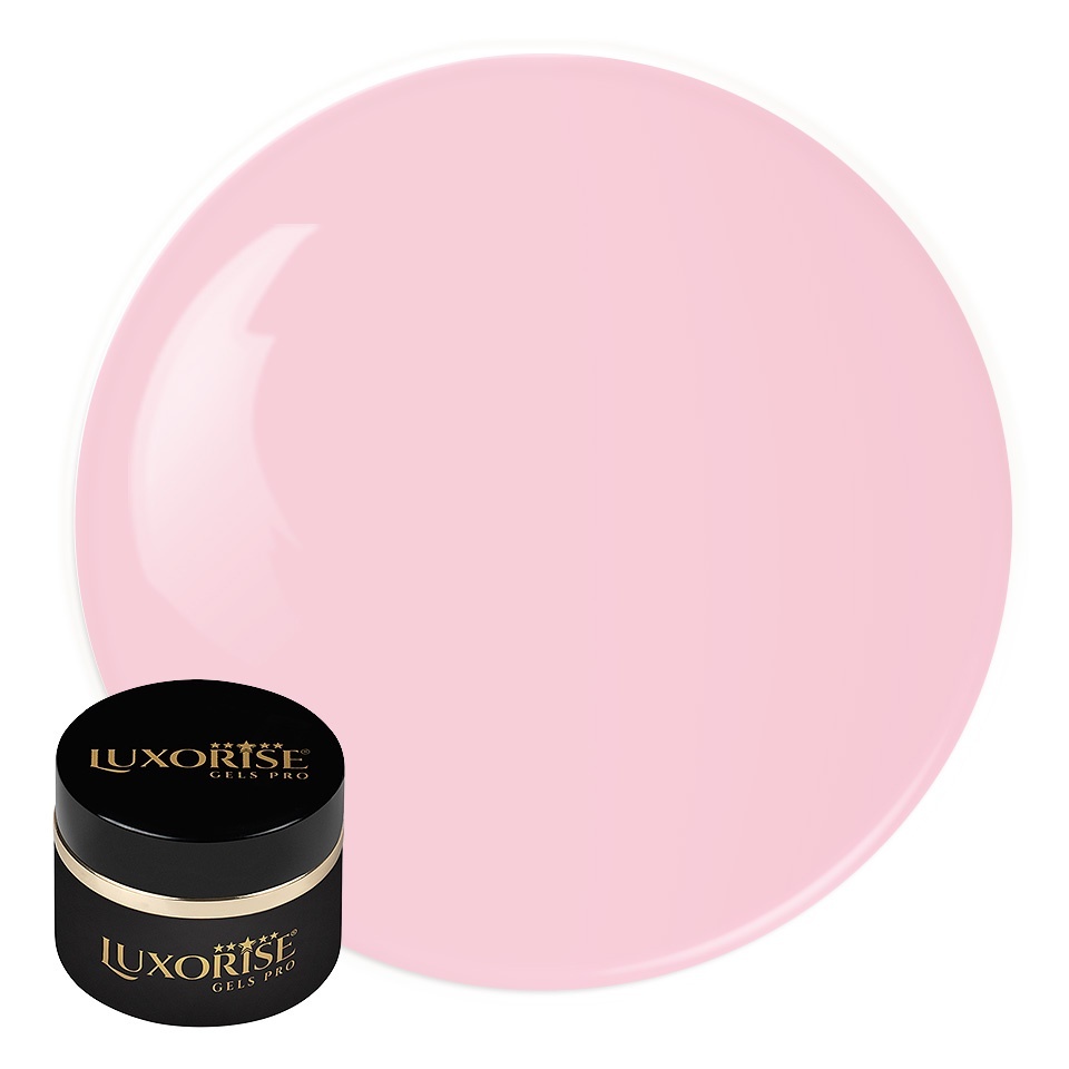 Gel UV Constructie Unghii RevoFlex LUXORISE 15ml, Angelic Pink – Geluri UV Constructie LUXORISE Roz