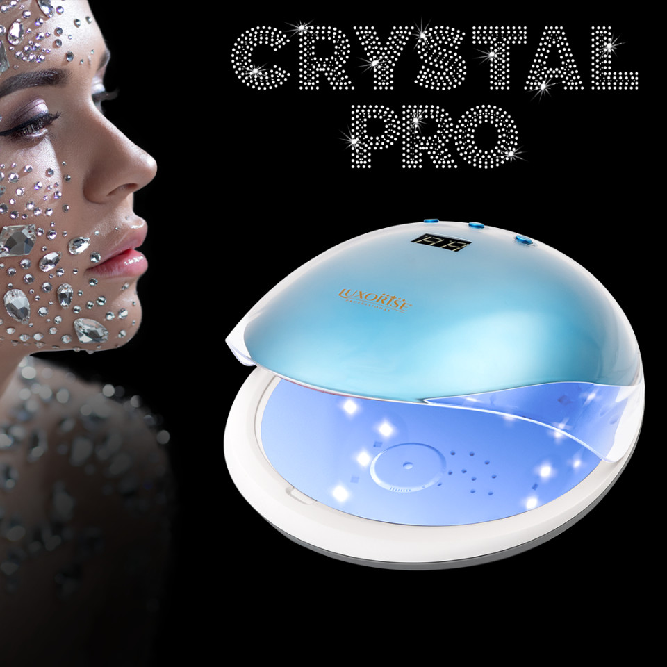 Lampa unghii UV LED 36W Crystal PRO – LUXORISE Germania, Albastru Topaz