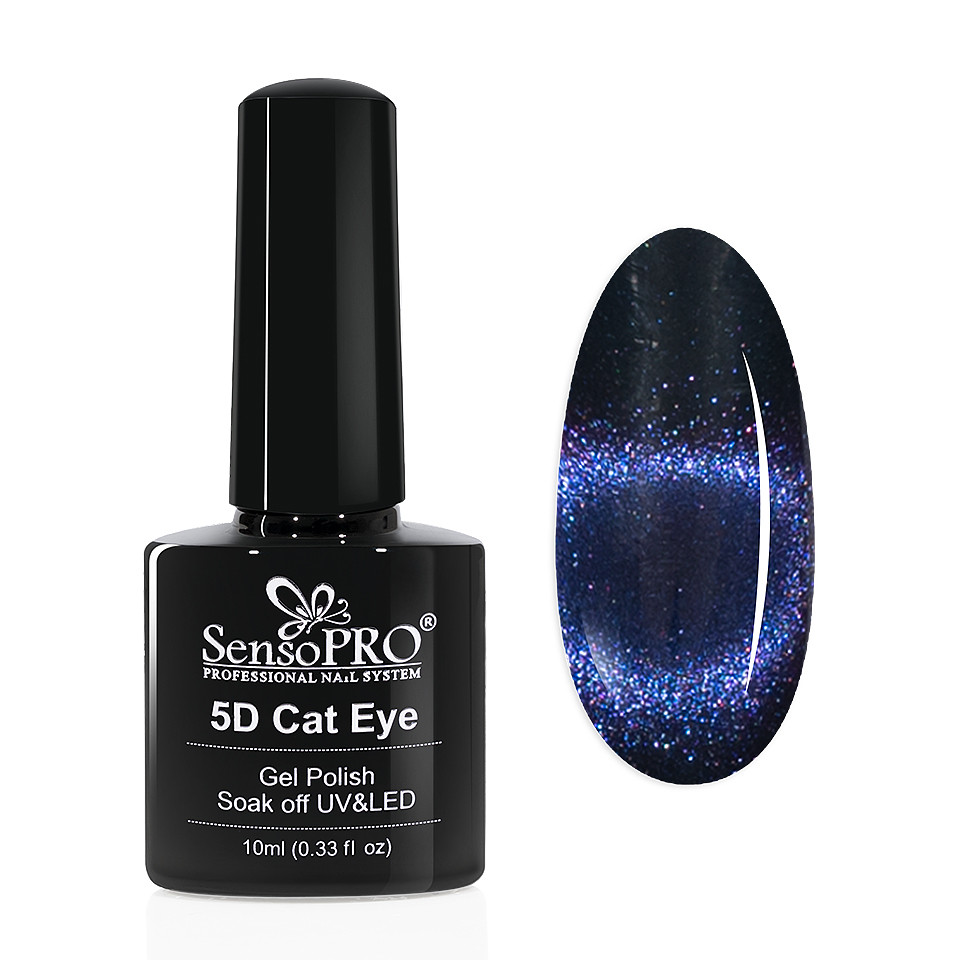 Oja Semipermanenta Cat Eye Gel 5D SensoPRO 10ml, #07 Starburst kitunghii.ro Oja Cat Eye Gel 5D SensoPRO 10ml
