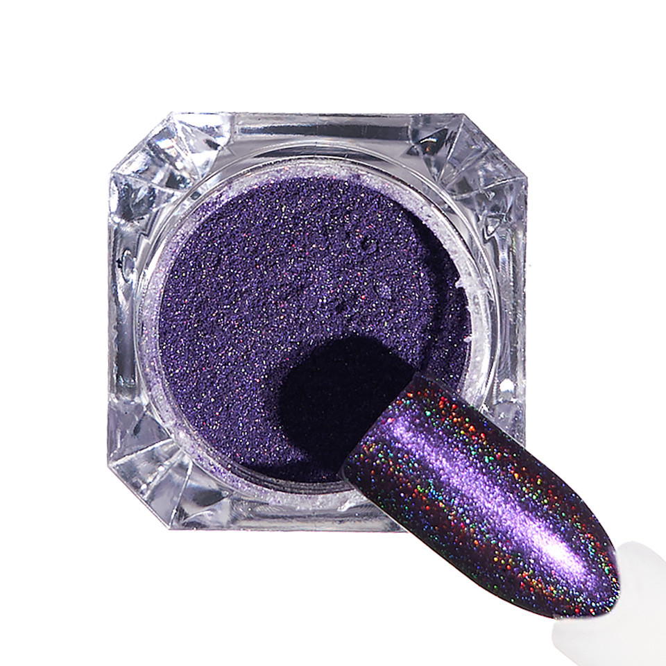 Pigment unghii Holografic #72 cu aplicator – LUXORISE
