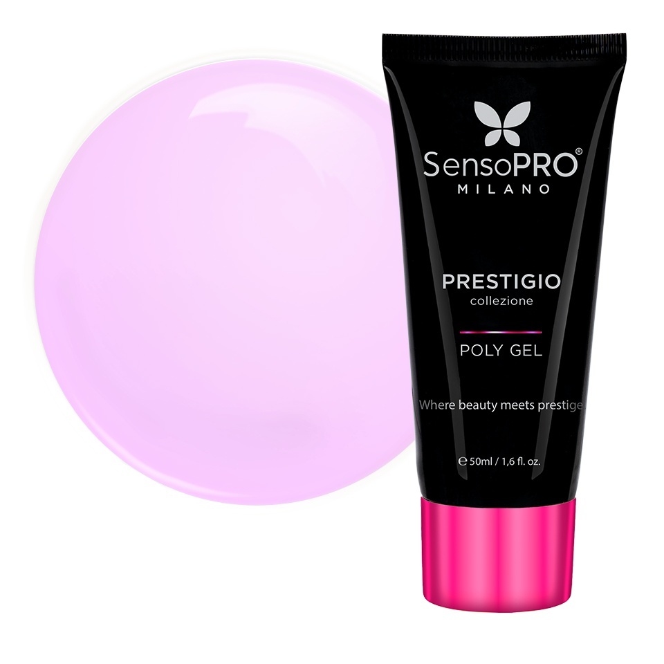 Polygel PRESTIGIO SensoPRO Milano - Ballerina Slipper, 50ml – Polygel - PRESTIGIO SensoPRO Milano