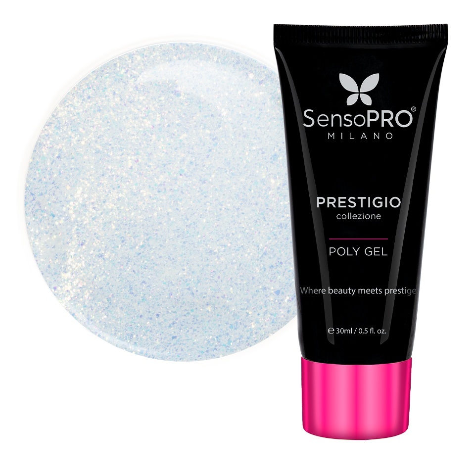 Polygel PRESTIGIO SensoPRO Milano - Fairy Veil, 30ml