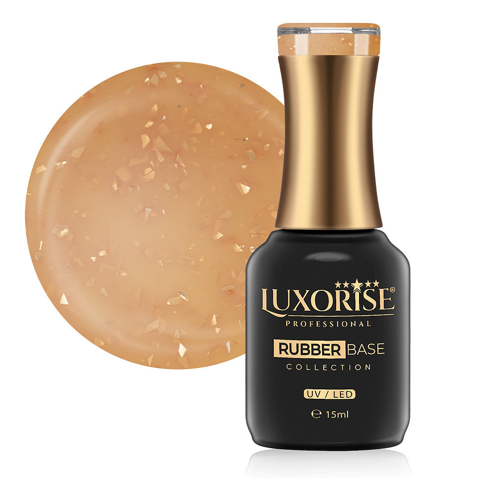 Rubber Base LUXORISE Glamour Collection – Gold Nougat 15ml 15ml