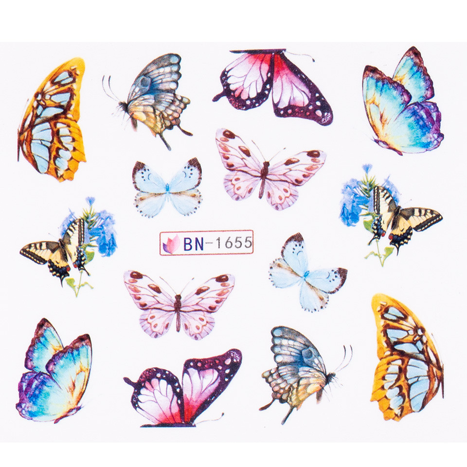 Tatuaj Unghii LUXORISE Butterfly Sensation, BN-1655 kitunghii.ro imagine noua 2022 scoalamachiaj.ro