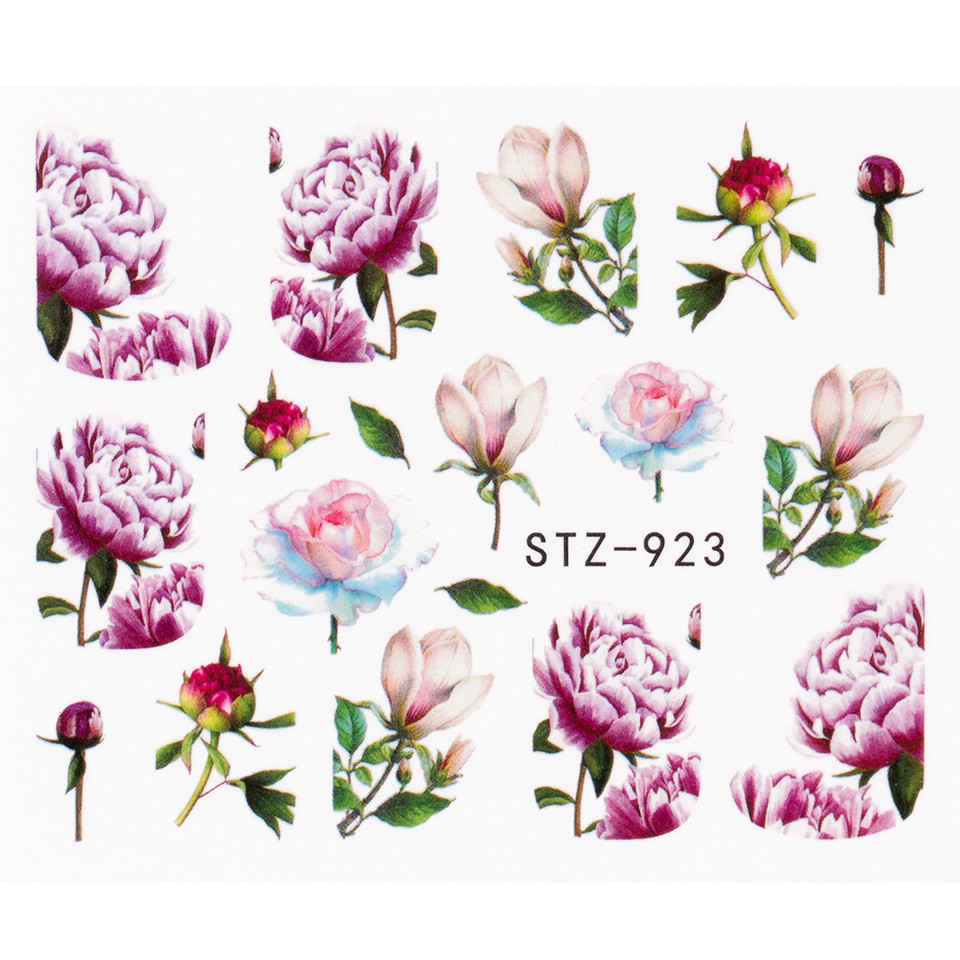 Tatuaj Unghii LUXORISE Flower Art, STZ-923 kitunghii.ro imagine