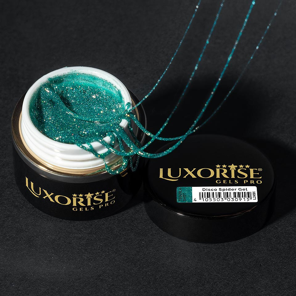 Disco Spider Gel LUXORISE, Light Green - Tequila Shot, 5ml