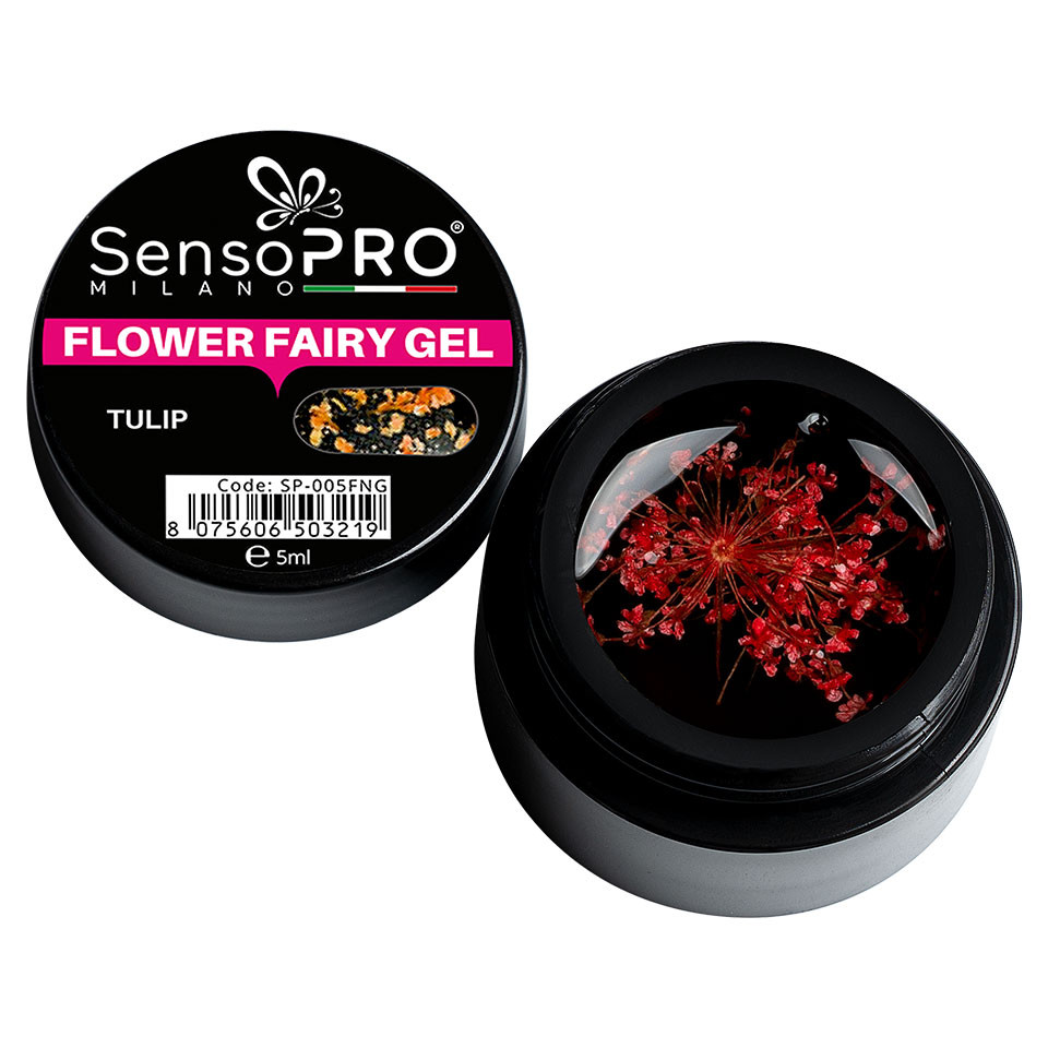 Flower Fairy Gel UV SensoPRO Milano – Tulip, 5ml kitunghii imagine noua