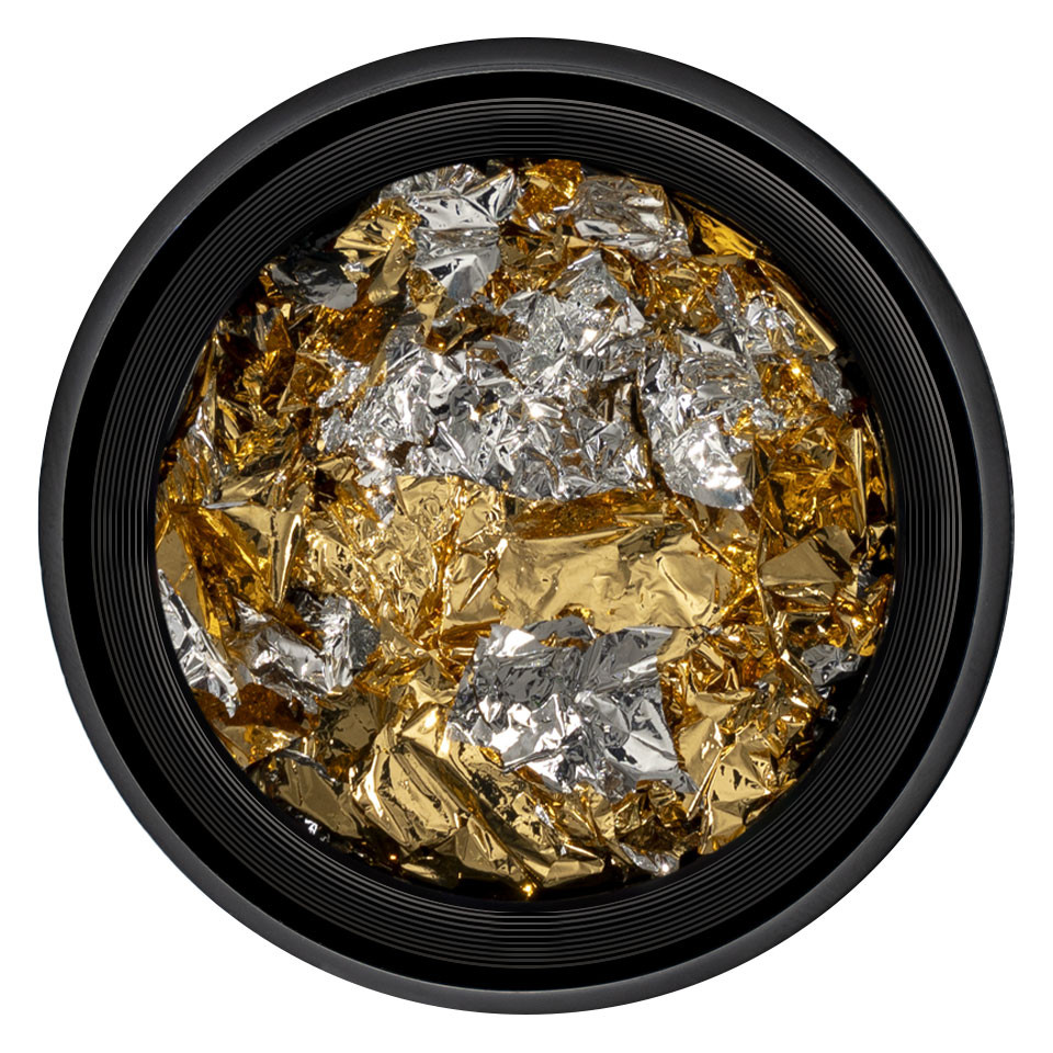 Foita Unghii LUXORISE – Unique Gold & Silver #03 #03 imagine pret reduceri