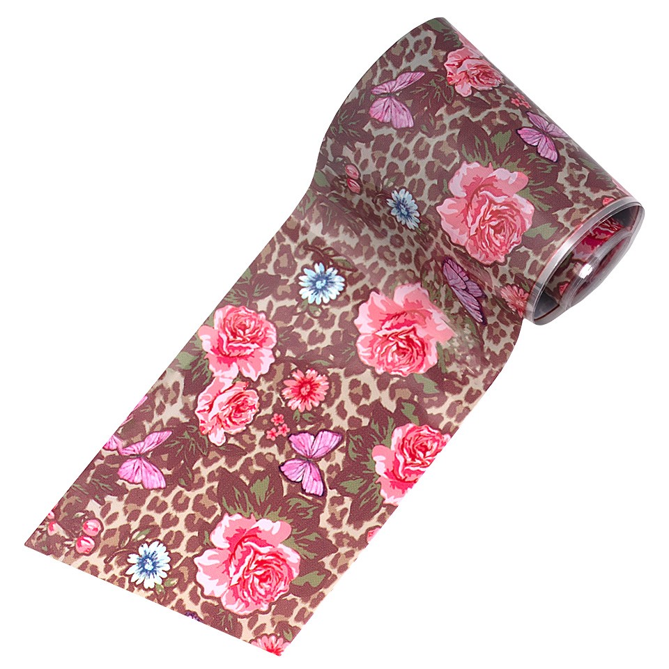 Folie de Transfer Unghii LUXORISE #23-1 Flower Mania kitunghii.ro imagine pret reduceri
