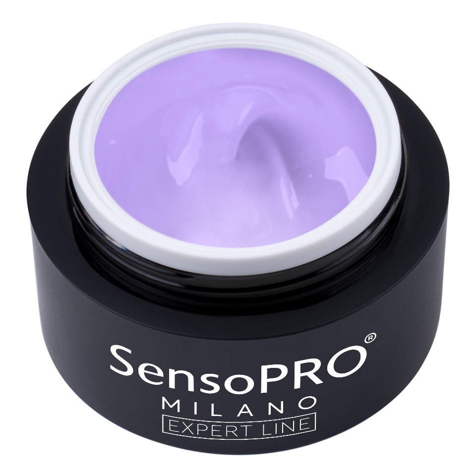 Gel Constructie Unghii Expert Line SensoPRO Milano - Pastel Lilac 15ml – Geluri UV Constructie SensoPRO Milano Mov