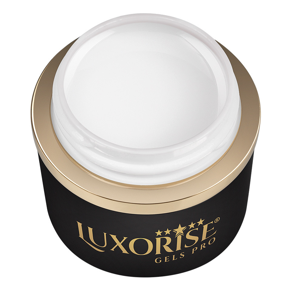 Gel UV Constructie Unghii RevoFlex LUXORISE 50ml, White 50ML