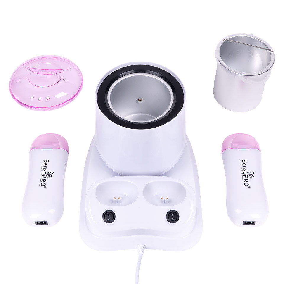 Incalzitor ceara triplu cu suport SensoPRO Milano, WAX EXPERT TRIO