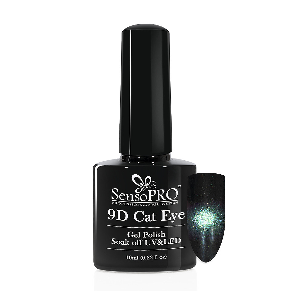 Oja Semipermanenta 9D Cat Eye #15 Velorum – SensoPRO 10 ml kitunghii.ro imagine